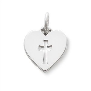 James Avery Crosslet Heart Charm